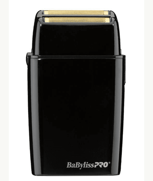 BaBylissPro FX02 Black Cordless Metal Lithium-Ion Double Foil Shaver
