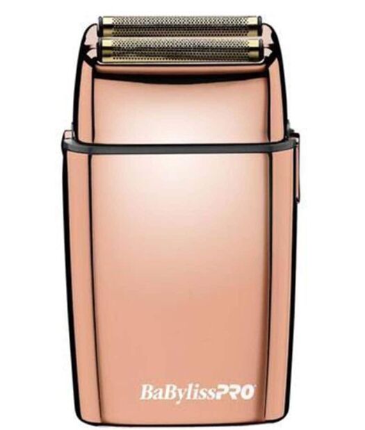 BaBylissPro Cordless Metal Lithium-Ion Foil Shaver Rose Gold