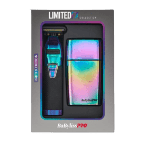 BaBylissPRO LimitedFX Iridescent Trimmer + Double Foil Shaver duo